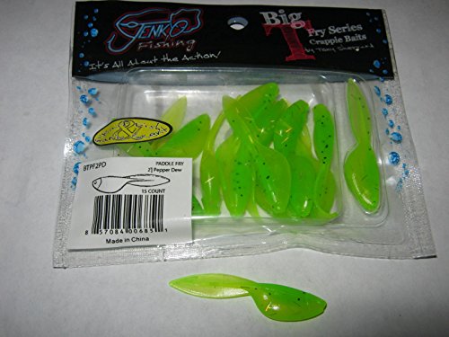 Jenko Fishing BTPF2PD Big T Paddle Fry 2" Pepper Dew