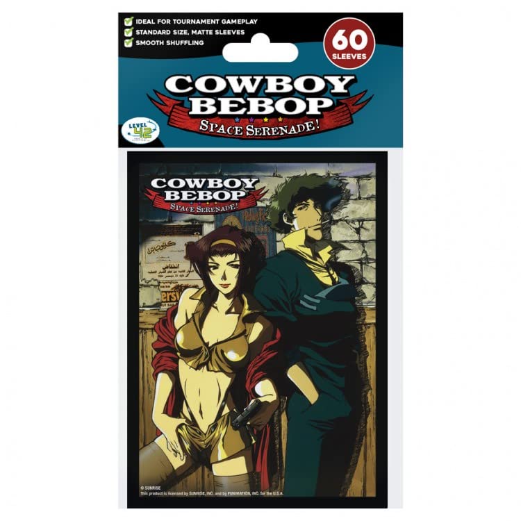 Player's Choice Officially Licensed Cowboy Bebop Standard Sleeves - Spike and Faye