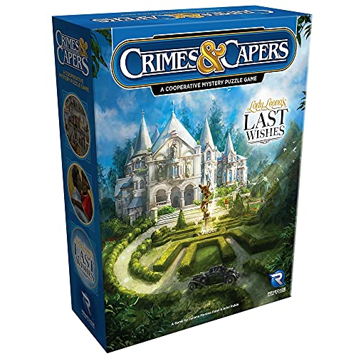 Renegade Game Studios Store Crimes & Capers: Lady Leona's Last Wishes Board Game
