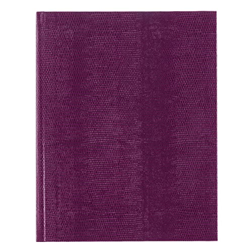 Rediform Blueline Executive Journal, Perfect-Bound, Hard Cover, 10.75" x 8.5", 150 Ruled Pages, Grape (A10.95)