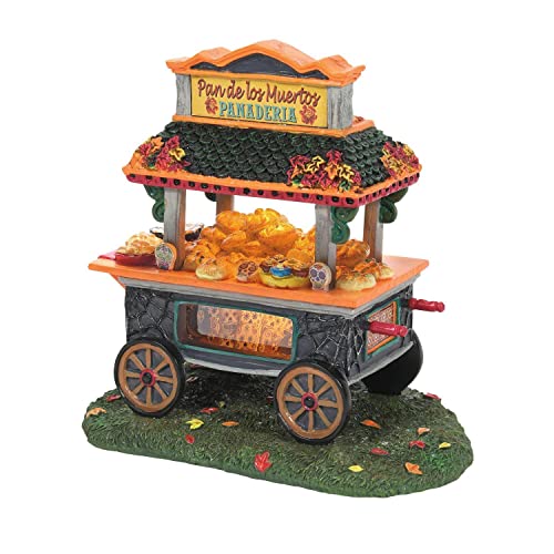 Department 56 Snow Village Halloween D.O.D. Pastry Cart, Lighted Building, 5.63 Inch, Multicolor