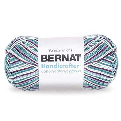 Spinrite Yarns (CA) Bernat Handicrafter Cotton Yarn, Gauge 4 Medium Worsted, Crown Jewles