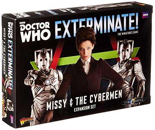 Warlord Games Doctor Who Cybermen & Missy Expansion Set for Exterminate! The Miniatures Game