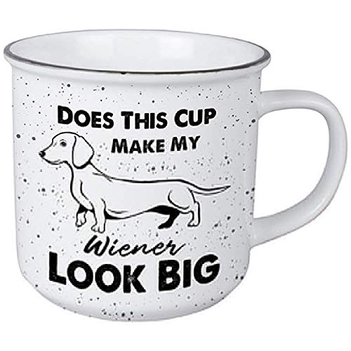 Carson 23591 Weiner Dog Vintage Mug, 13-ounce