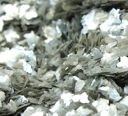 Meyer Imports Natural Mica Flakes - Silver Med - 1/2 oz - 