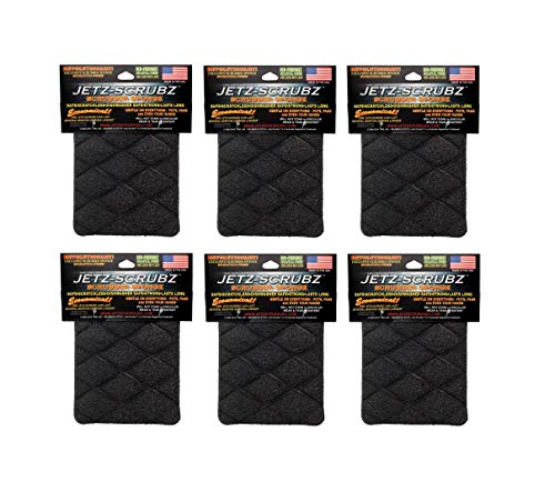 HIC Harold Import Co The Original Magic Jetz Scrubz Scrubber Sponge Rectangle Harold Import (6-Pack)