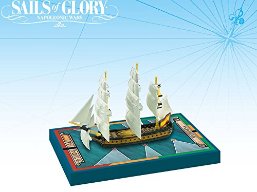 Ares Games Sails of Glory Coats and Shoals Terrain Pack ARESGN113A Mahonesa 1789/ NINFA 1795: Sails of Glory Ship Pack, Multicoloured