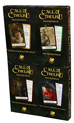 Chaosium Inc Call of Cthulhu: Keeper Decks