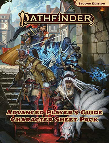 Paizo Pathfinder Advanced Players Guide Character Sheet Pack (P2)
