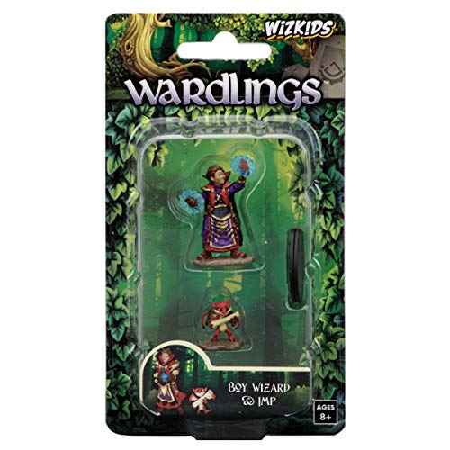 WizKids Store Wardlings RPG Figures: Boy Wizard & Imp