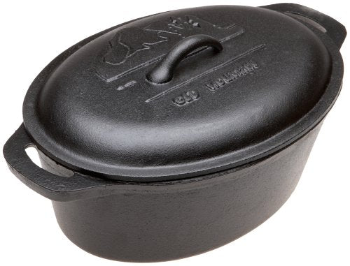  Old Mountain 10122 Cast Iron Muffin Pan - 6 Impression