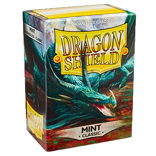Arcane Tinmen Store AT-10025 Sleeves: Dragon Shield Mint, One Size