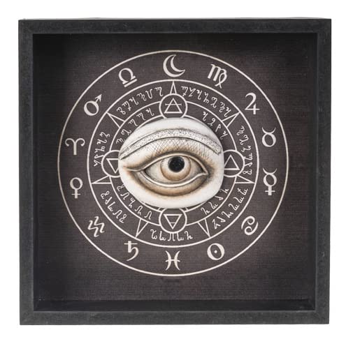 Pacific Trading Giftware Wiccan Psychic Eye Divination Circle Wall Plaque 7.87‚Äö√Ñ√π Tall
