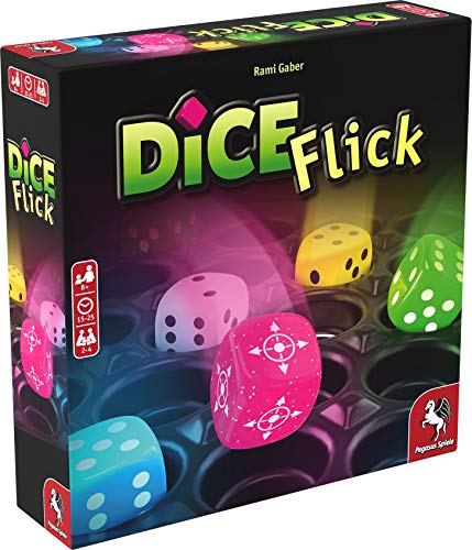 ACD Dice Flick - Board Game by Pegasus Spiele 2-4 Players ‚Äö√Ñ√¨ Board Games for Family ‚Äö√Ñ√¨ 15-25 Minutes of Gameplay ‚Äö√Ñ√¨ Games for Family Game Night ‚Äö√Ñ√¨ Kids and Adults Ages 8+ - English Version
