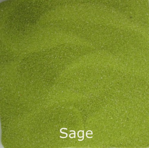 ACTÍVA Products ACTÍVA Products Decorative Colored Sand - 25 Lb. - Sage Green, 10" L x 5" W x 10" H 51426