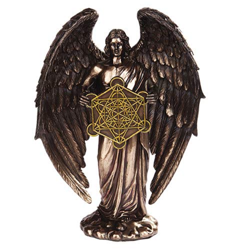 Pacific Trading Giftware PTC Metatron Angel Orthodox Religious Bronze Finish Statue Figurine