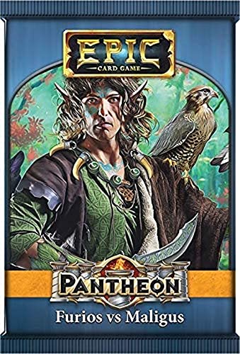 White Wizard Games Epic Card Game Expansion: Pantheon - Furios Vs Maligus