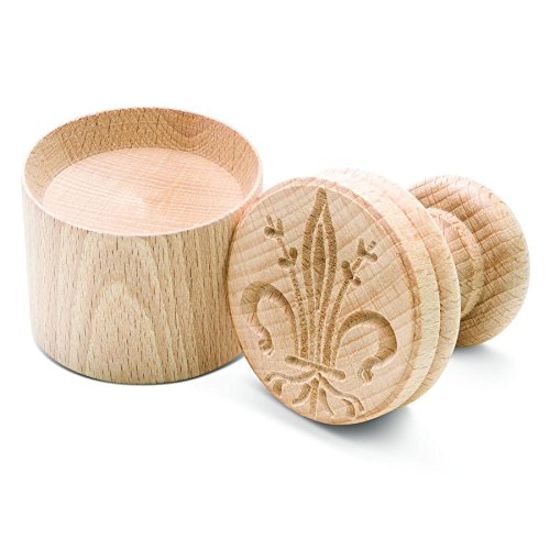 Gary Valenti Calder Corzetti Mould Ear Shape, 5.3 cm Diameter-5.5 cm Height, Colour - Brown