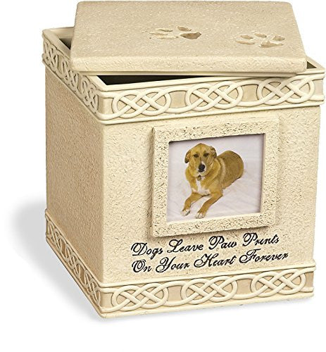 Comfy Hour 6-Inch Memorial Pet Urn for Dog
