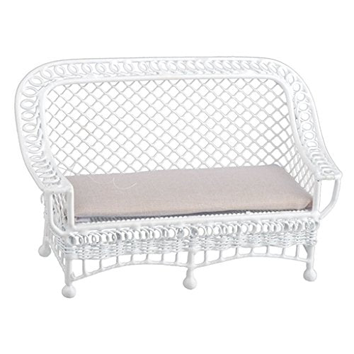 Aztec Imports Dollhouse Miniature Bar Harbor Settee