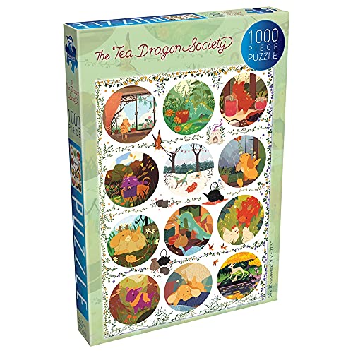 Renegade Game Studios Store The Tea Dragon Society Jigsaw Puzzle #2: Circles, Mixed