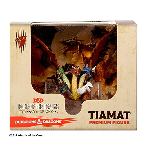 WizKids Store D&D Icons of the Realms: Tiamat Premium Fantasy Miniature Figure