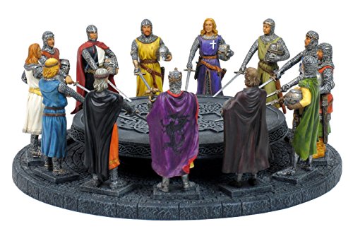 11.63 Inch King Arthur and The Knights of The Round Table Display