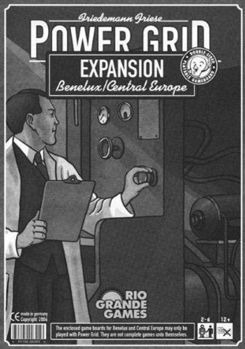 Rio Grande Games Power Grid Benelux/Central Europe Expansion