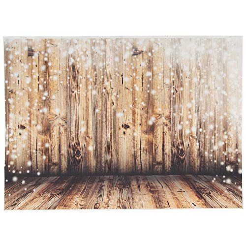 Oriental Trading Company Twinkling Lights Rustic Poly Backdrop - Party Decor - 1 Piece