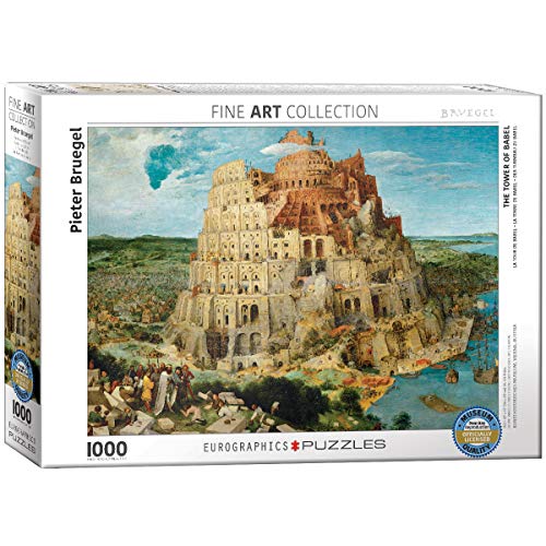 EuroGraphics The Tower of Babel by Pieter Brueghel (1000 Piece) Puzzle (6000-0837)