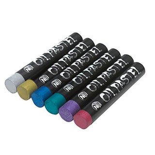 Yasutomo Niji Oil Pastel Set of 6 Metallic Colors (NOP6M)