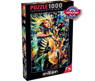 Anatolian Puzzle - Fabolous Cellist - 1000 Piece Jigsaw Puzzle #1108, Multicolor