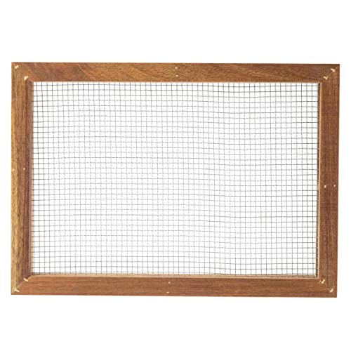 Tablecraft 11088 Herb Drying Rack, Natural, 13.75-inch Length, Acacia Wood