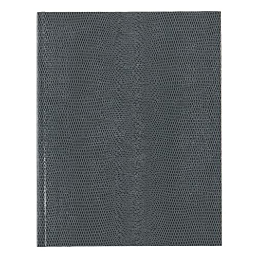Rediform Blueline Executive Journal, Perfect-Bound, Hard Cover, 10.75" x 8.5", 150 Ruled Pages, Gray (A10.97)