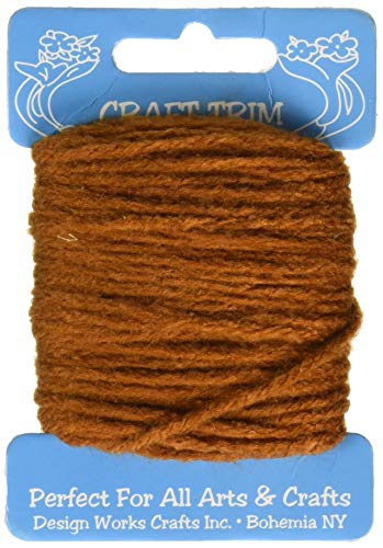 Design Works Crafts Brown Yarn Card