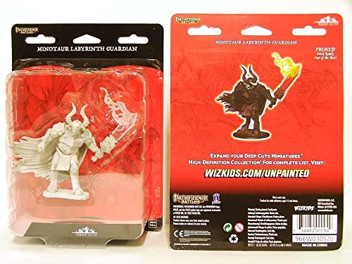WizKids Store Pathfinder Deep Cuts Unpainted Miniatures W12: Minotaur Labyrinth Guardian