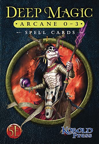 Deep Magic Spell Cards: Arcane 0-3