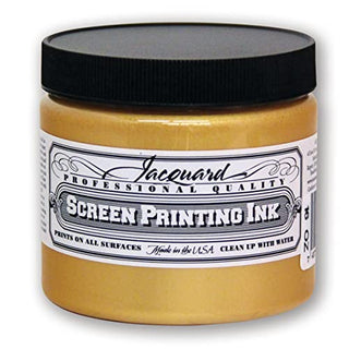 Jacquard, 16 oz, Solar Gold Professional Screen Printing Ink