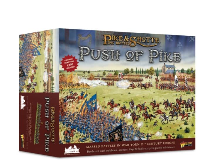 Warlord Games Pike & Shotte Epic Battles Push of Pike Starter Set Military Table Top Wargaming Plastic Model Kit 212010002