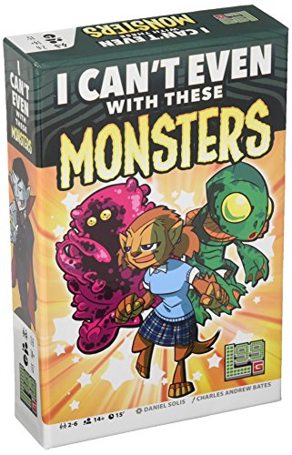 Mutants and Masterminds RPG Level 99 Games I Can't Even with These Monsters Basic Card Game