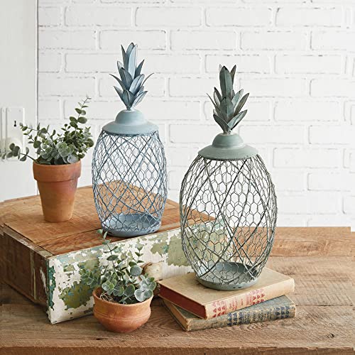 CTW Home Collection 530546 Decorative Pineapples, Set of 2