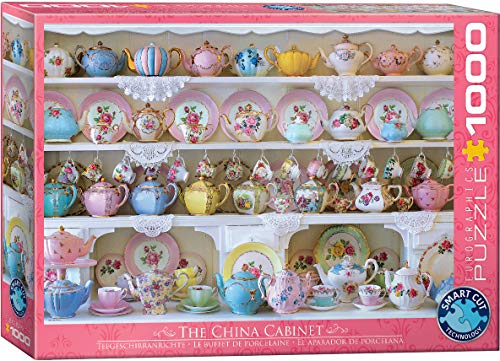 EuroGraphics (EURHR Tea Hutch 1000Piece Puzzle 1000Piece Jigsaw Puzzle (6000-5341)