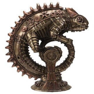 Pacific Trading Mechanical Chameleon Steampunk Lizard 