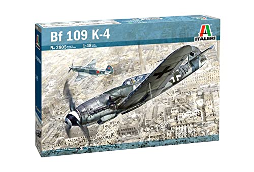 Italeri BF-109 K-4 Messerschmitt, Multi-Color