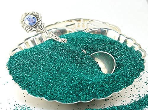 Meyer Imports Imported Sparkly German Glass Glitter Most Popular Grain Size Multicoloured 1 Oz (Emerald Green)