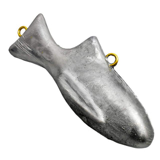 MagBay Lures 100% USA Made Downrigger Weights Heavy Dredge Fish Weight - Vinyl or uncoated (Chrome, 6lb)…