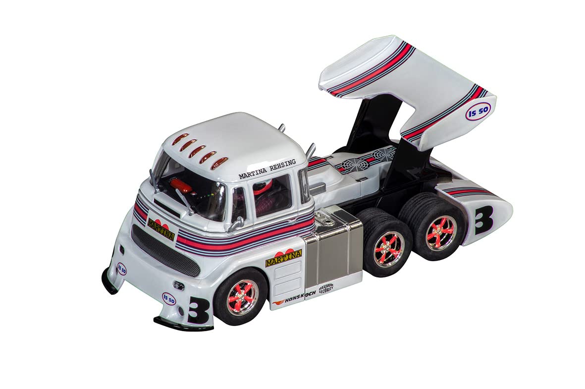 Carrera 31049 Race Truck Cabover Martina Rehsing Team No.3 1:32 Scale Digital Slot Car Racing Vehicle Digital Slot Car Race Tracks