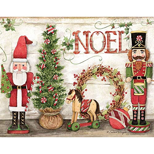 LANG - "Holiday Nutcrackers", Boxed Christmas Cards, Artwork by Susan Winget" - 18 Cards, 19 envelopes - 5.375" x 6.875"