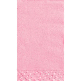 Light Pink Paper Guest Napkins, 20ct