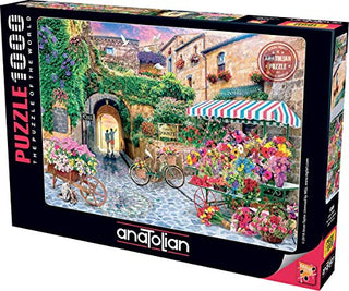 Anatolian Puzzle - The Flower Market, 1000 Piece Jigsaw Puzzle, #1066, Multicolor (ANA1066)